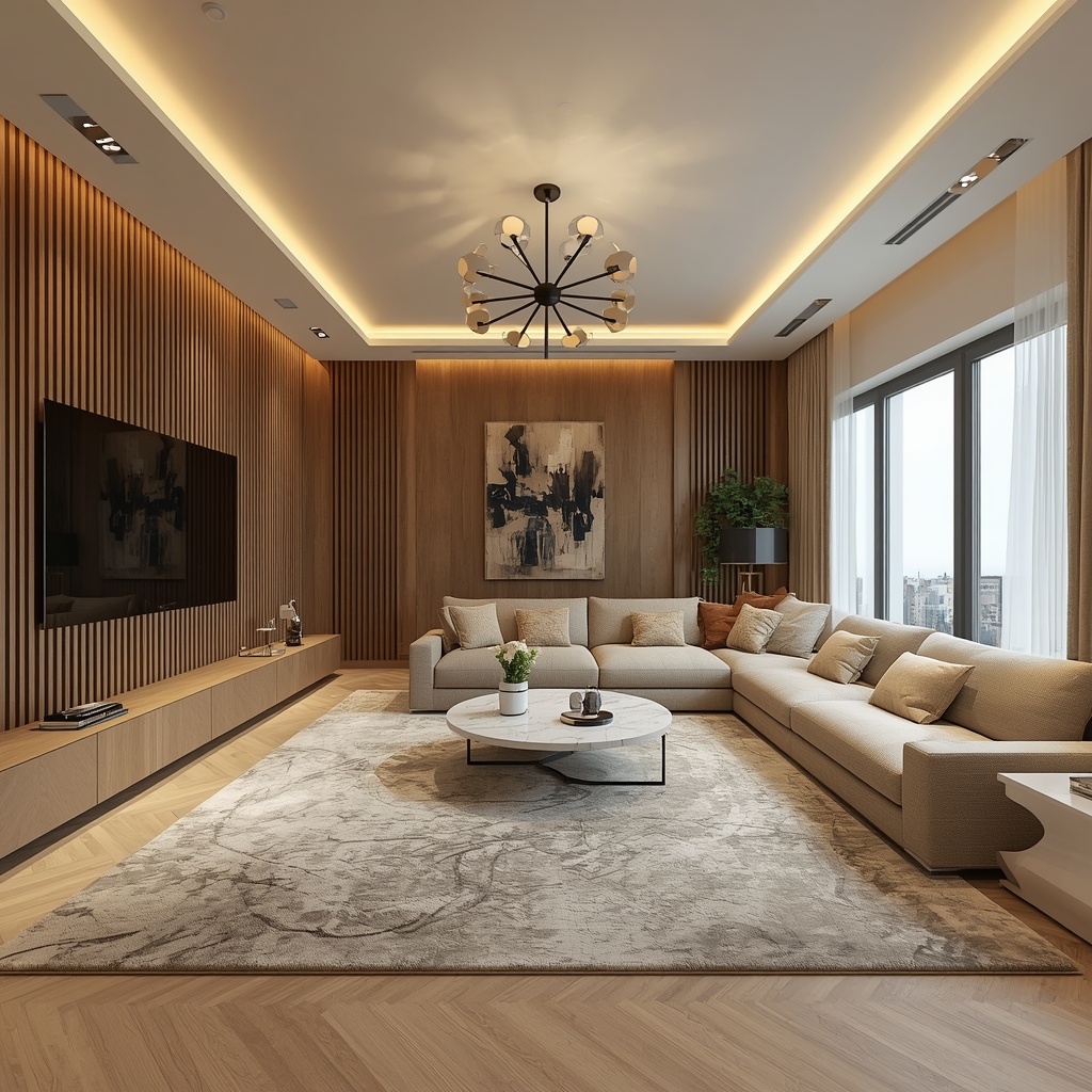 Anahtar teslim tasarlanıp uygulanmış salon — PRONOM YAPI Ankara