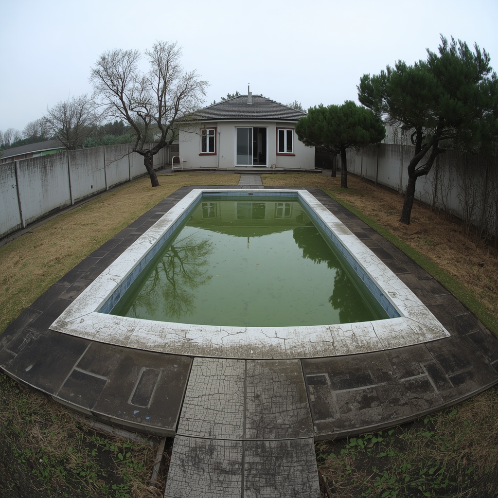Villa havuz tasarımı öncesi — PRONOM YAPI Ankara